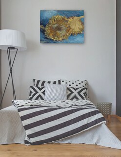 Foto 3 | Cuadro Decorativo - Girasoles (1887)- Vincent Van Gogh - Religión - 46x61 - Impresión En Lienzo - Fine Art Tj