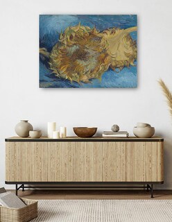 Foto 5 | Cuadro Decorativo - Girasoles (1887)- Vincent Van Gogh - Religión - 46x61 - Impresión En Lienzo - Fine Art Tj