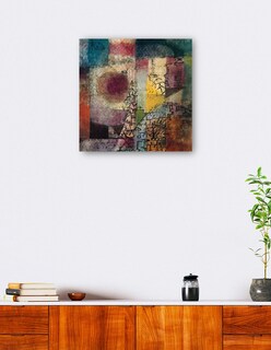 Foto 5 | Cuadro Decorativo - Sin Título (1914)- Paul Klee - Abstracto - 31x31 - Impresión En Lienzo - Fine Art Tj