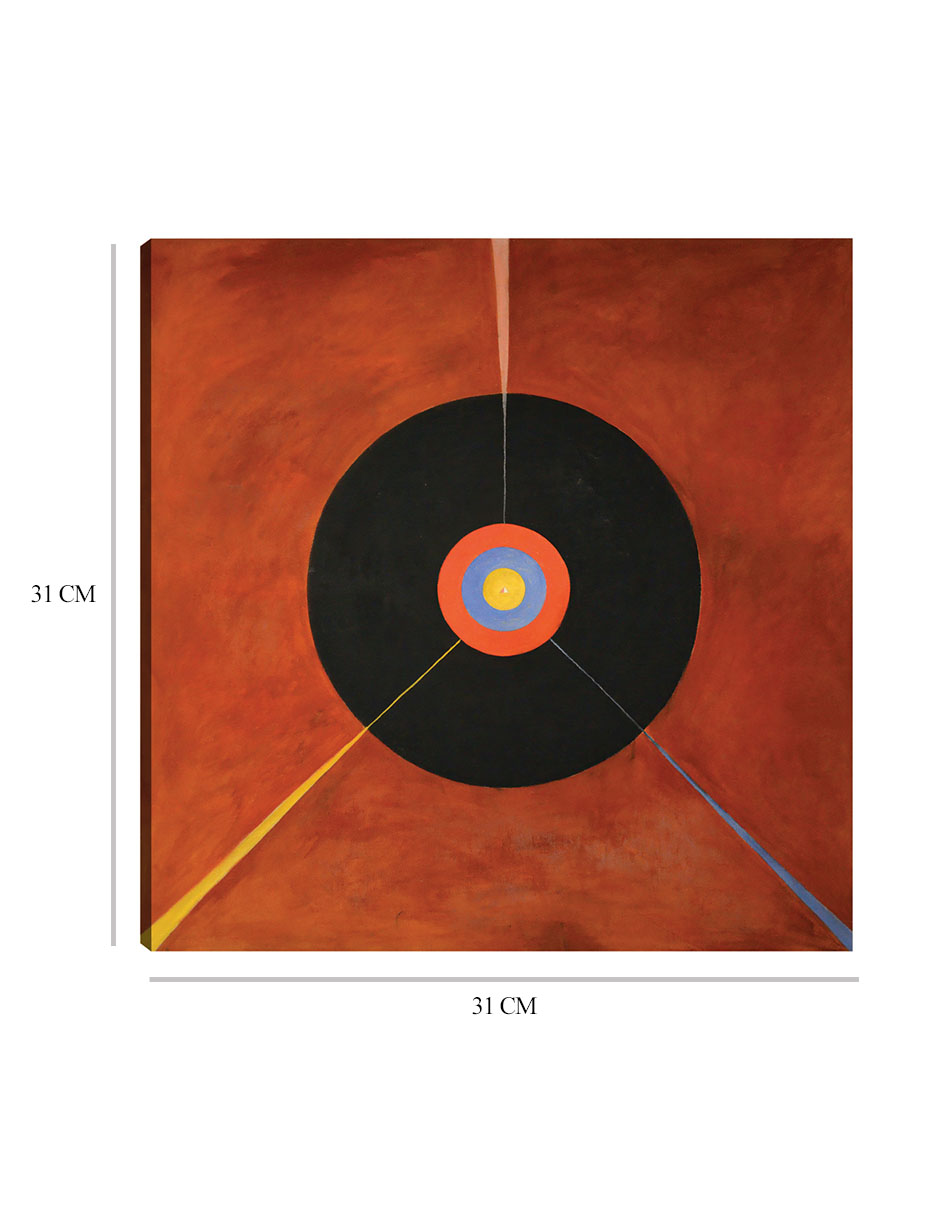 Foto 7 pulgar | Cuadro Decorativo - El Cisne, N° 18 (1914 -1915)- Hilma Af Klint - Abstracto - 31x31 - Impresión En Lienzo - Fine Art