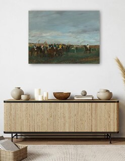 Foto 5 | Cuadro Decorativo - Las Carreras, 1871-1872- Edgar Degas - Fotografía - 28x36 - Impresión En Lienzo - Fine Art Tj