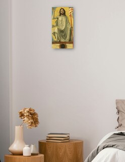 Foto 2 | Cuadro Decorativo - Cristo Resucitado De La Tumba, C. 1490- Bergognone - Religión - 64x122 - Impresión En Lienzo