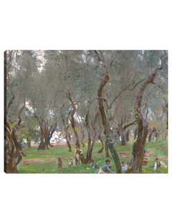 Foto 1 | Cuadro Decorativo - El Olivar (1910)- John Singer Sargent - Paisaje - 77x102 - Impresión En Lienzo - Fine Art Tj