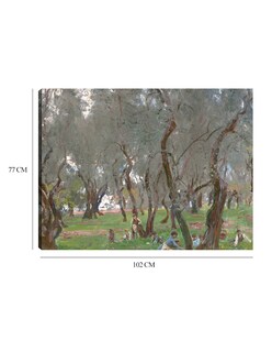 Foto 6 | Cuadro Decorativo - El Olivar (1910)- John Singer Sargent - Paisaje - 77x102 - Impresión En Lienzo - Fine Art Tj