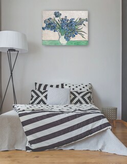 Foto 3 | Cuadro Decorativo - Iris (1890)- Vincent Van Gogh - Floral - 46x61 - Impresión En Lienzo - Fine Art Tj