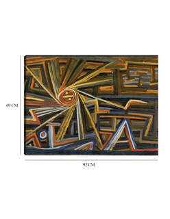 Foto 6 | Cuadro Decorativo - Strahlung Y Rotación (1924)- Paul Klee - Abstracto - 69x92 - Impresión En Lienzo - Fine Art Tj