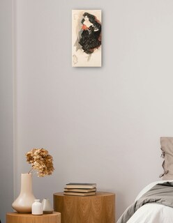 Foto 2 | Cuadro Decorativo - Estudio Para Judith Ii (ca 1908)- Gustav Klimt - Fotografía - 46x89 - Impresión En Lienzo - Fin