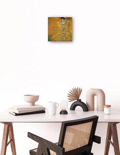 Foto 2 | Cuadro Decorativo - Retrato De Adela Bloch-bauer I (1907)- Gustav Klimt - Fotografía - 89x89 - Impresión En Li