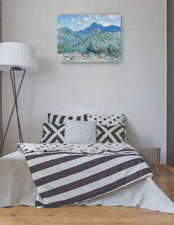 Foto 3 | Cuadro Decorativo - Valle Buona, Cerca De Bordighera (1884)- Claude Monet - Paisaje - 28x36 - Impresión En Lienz