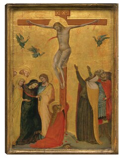Foto 1 | Cuadro Decorativo - La Crucifixión, C. 1320/1325- Bernardo Daddi - Religión - 69x92 - Impresión En Lienzo - Fine Art T