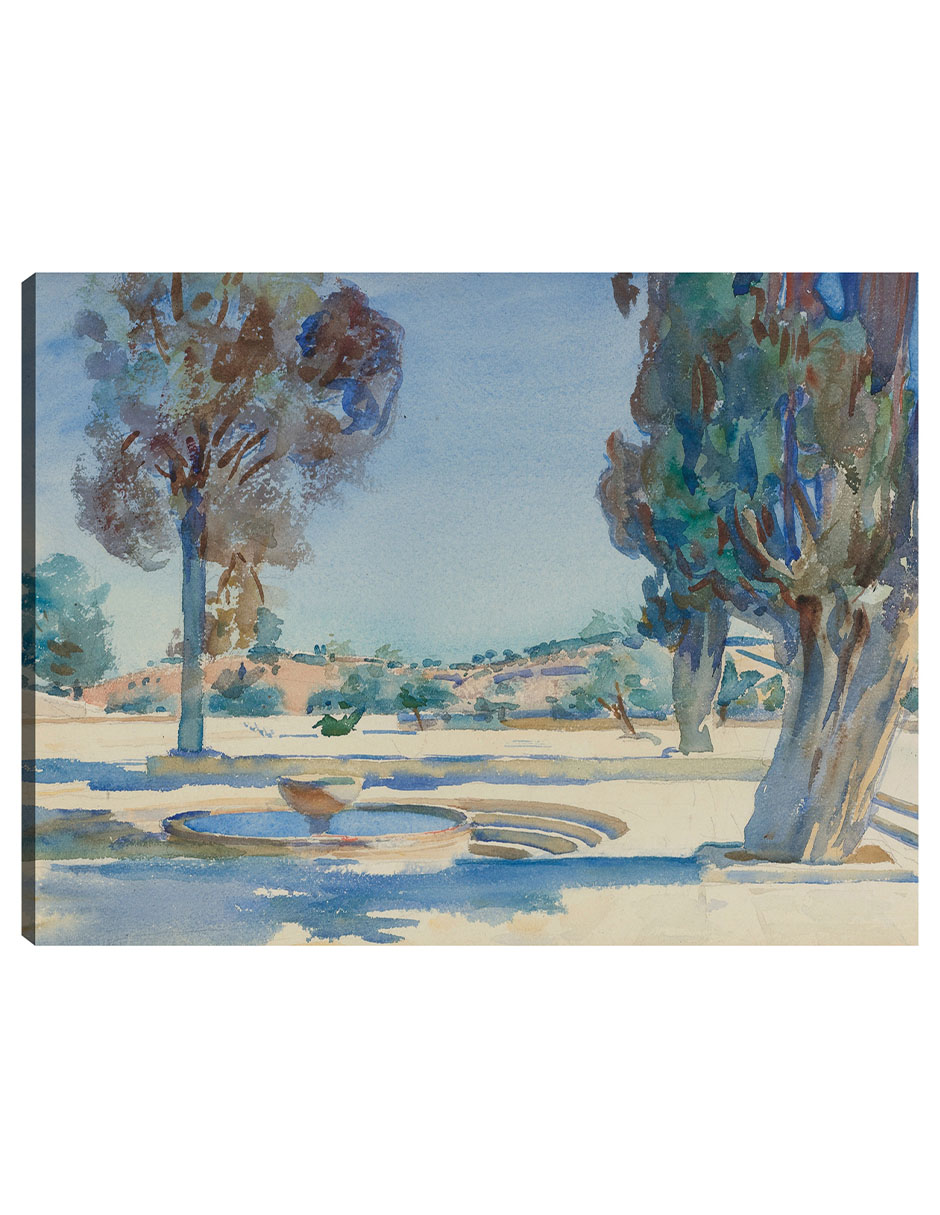 Cuadro Decorativo - Jerusalén- John Singer Sargent - Paisaje - 28x36 - Impresión En Lienzo - Fine Art Tj