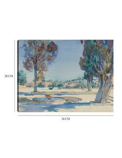 Foto 6 | Cuadro Decorativo - Jerusalén- John Singer Sargent - Paisaje - 28x36 - Impresión En Lienzo - Fine Art Tj
