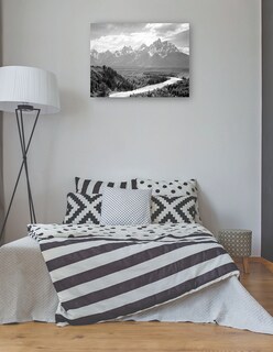 Foto 3 | Cuadro Decorativo - Montañas Tetons - Río Snake- Ansel Adams - Religión - 69x92 - Impresión En Lienzo - Fine Art Tj