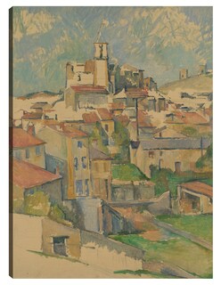 Foto 1 | Cuadro Decorativo - Gardanne (1885-1886)- Paul Cézanne - Paisaje - 69x92 - Impresión En Lienzo - Fine Art Tj
