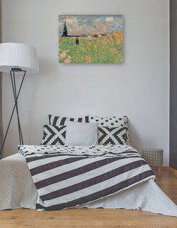 Foto 3 | Cuadro Decorativo - Un Paisaje De Verano- Georges Seurat - Religión - 28x36 - Impresión En Lienzo - Fine Art Tj