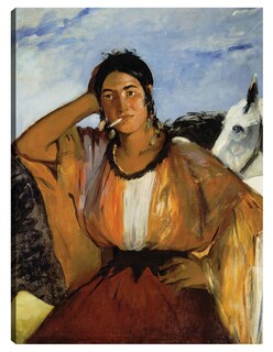 Foto 1 | Cuadro Decorativo - Gitano Con Un Cigarrillo- Edouard Manet - Fotografía - 69x92 - Impresión En Lienzo - Fine Art Tj