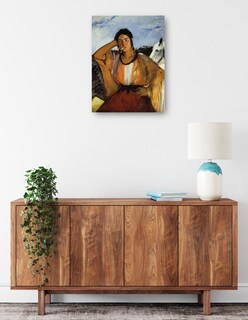 Foto 2 | Cuadro Decorativo - Gitano Con Un Cigarrillo- Edouard Manet - Fotografía - 69x92 - Impresión En Lienzo - Fine Art Tj