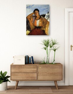 Foto 3 | Cuadro Decorativo - Gitano Con Un Cigarrillo- Edouard Manet - Fotografía - 69x92 - Impresión En Lienzo - Fine Art Tj