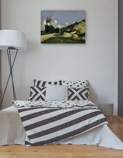 Foto 3 | Cuadro Decorativo - El Camino (1871)- Paul Cézanne - Religión - 28x36 - Impresión En Lienzo - Fine Art Tj
