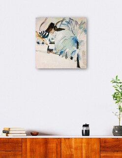 Foto 5 | Cuadro Decorativo - Murnau Con Locomotora (1911)- Wassily Kandinsky - Abstracto - 72x72 - Impresión En Lienzo - Fine