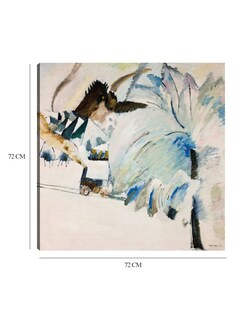 Foto 6 | Cuadro Decorativo - Murnau Con Locomotora (1911)- Wassily Kandinsky - Abstracto - 72x72 - Impresión En Lienzo - Fine