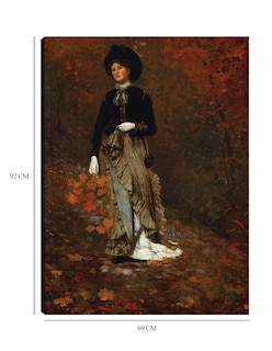 Foto 6 | Cuadro Decorativo - Otoño (1877)- Winslow Homer - Fotografía - 69x92 - Impresión En Lienzo - Fine Art Tj