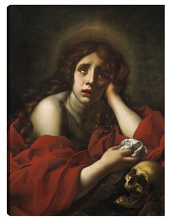 Foto 1 | Cuadro Decorativo - La Penitente María Magdalena- Carlo Dolci - Religión - 69x92 - Impresión En Lienzo - Fine Art Tj