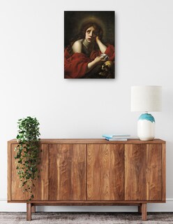 Foto 2 | Cuadro Decorativo - La Penitente María Magdalena- Carlo Dolci - Religión - 69x92 - Impresión En Lienzo - Fine Art Tj