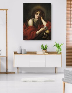 Foto 5 | Cuadro Decorativo - La Penitente María Magdalena- Carlo Dolci - Religión - 69x92 - Impresión En Lienzo - Fine Art Tj