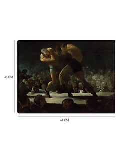 Foto 6 | Cuadro Decorativo - Noche De Club- George Bellows - Deportes - 46x61 - Impresión En Lienzo - Fine Art Tj