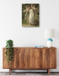 Foto 2 | Cuadro Decorativo - Jeunesse- William Bouguereau - Religión - 28x36 - Impresión En Lienzo - Fine Art Tj