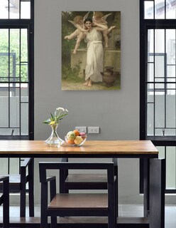 Foto 4 | Cuadro Decorativo - Jeunesse- William Bouguereau - Religión - 28x36 - Impresión En Lienzo - Fine Art Tj