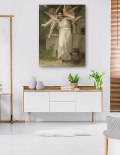 Foto 5 | Cuadro Decorativo - Jeunesse- William Bouguereau - Religión - 28x36 - Impresión En Lienzo - Fine Art Tj