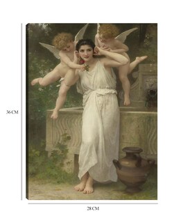 Foto 6 | Cuadro Decorativo - Jeunesse- William Bouguereau - Religión - 28x36 - Impresión En Lienzo - Fine Art Tj