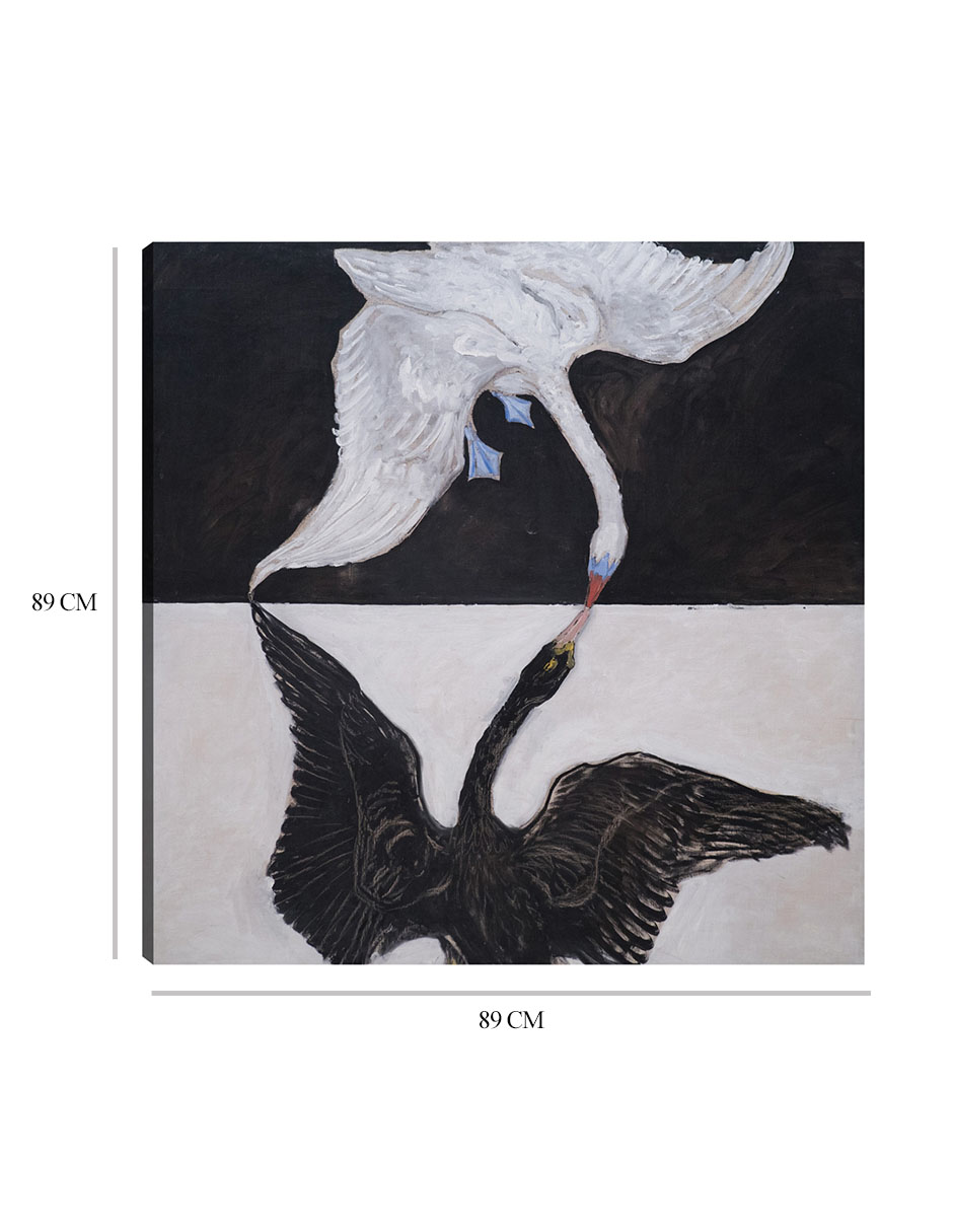 Foto 7 pulgar | Cuadro Decorativo - Grupo Ix-suw, El Cisne, No. 1 (1915)- Hilma Af Klint - Animales - 89x89 - Impresión En Lienz