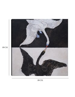 Foto 6 | Cuadro Decorativo - Grupo Ix-suw, El Cisne, No. 1 (1915)- Hilma Af Klint - Animales - 89x89 - Impresión En Lienz