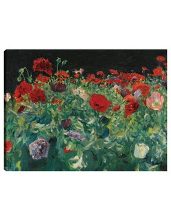 Foto 1 | Cuadro Decorativo - Amapolas (1886)- John Singer Sargent - Floral - 69x92 - Impresión En Lienzo - Fine Art Tj