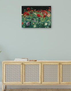 Foto 4 | Cuadro Decorativo - Amapolas (1886)- John Singer Sargent - Floral - 69x92 - Impresión En Lienzo - Fine Art Tj