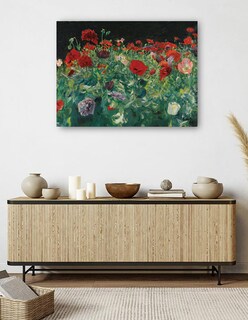 Foto 5 | Cuadro Decorativo - Amapolas (1886)- John Singer Sargent - Floral - 69x92 - Impresión En Lienzo - Fine Art Tj