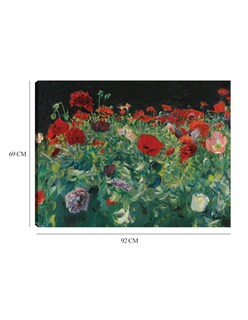 Foto 6 | Cuadro Decorativo - Amapolas (1886)- John Singer Sargent - Floral - 69x92 - Impresión En Lienzo - Fine Art Tj