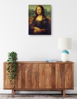 Foto 2 | Cuadro Decorativo - Mona Lisa (1503-1506)- Leonardo Da Vinci - Fotografía - 107x143 - Impresión En Lienzo - Fine Art Tj