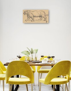Foto 3 | Cuadro Decorativo - Jaguar- Paul Cézanne - Fotografía - 54x102 - Impresión En Lienzo - Fine Art Tj