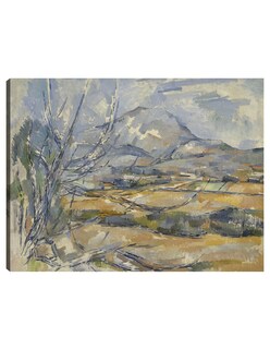 Foto 1 | Cuadro Decorativo - Montaña Santa Victoria- Paul Cézanne - Religión - 28x36 - Impresión En Lienzo - Fine Art Tj