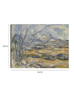 Foto 6 | Cuadro Decorativo - Montaña Santa Victoria- Paul Cézanne - Religión - 28x36 - Impresión En Lienzo - Fine Art Tj