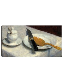 Foto 1 | Cuadro Decorativo - Festival En El Puerto De Honfleur- Eugène Boudin - Fotografía - 54x102 - Impresión En Lienz