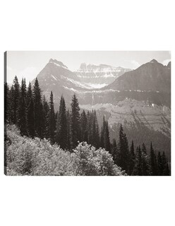 Foto 1 | Cuadro Decorativo - En El Parque Nacional Glacier -montana- Ansel Adams - Religión - 77x102 - Impresión En Lien