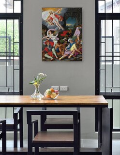 Foto 4 | Cuadro Decorativo - La Resurrección De Cristo (1622)- John La Farge - Religión - 46x61 - Impresión En Lienzo - Fine