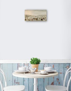 Foto 2 | Cuadro Decorativo - Una Escena En El Hielo- Hendrick Avercamp - Fotografía - 46x89 - Impresión En Lienzo - Fine Art Tj