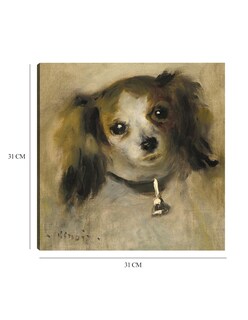 Foto 6 | Cuadro Decorativo - Cabeza De Perro- Pierre-auguste Renoir - Animales - 31x31 - Impresión En Lienzo - Fine Art Tj