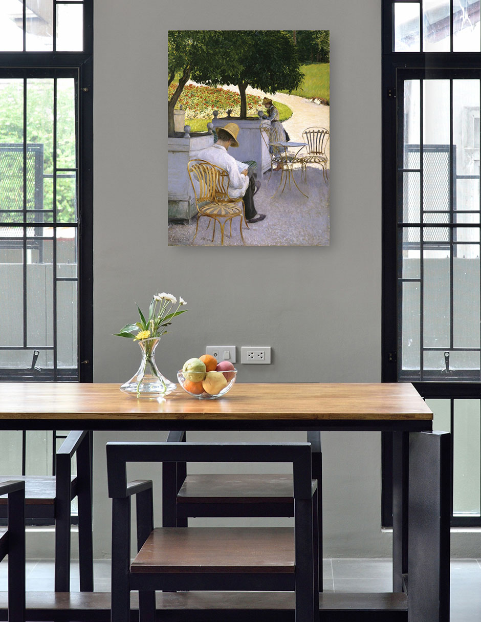 Foto 5 pulgar | Cuadro Decorativo - Los Naranjos (1878)- Gustave Caillebotte - Fotografía - 69x92 - Impresión En Lienzo - Fine Art Tj